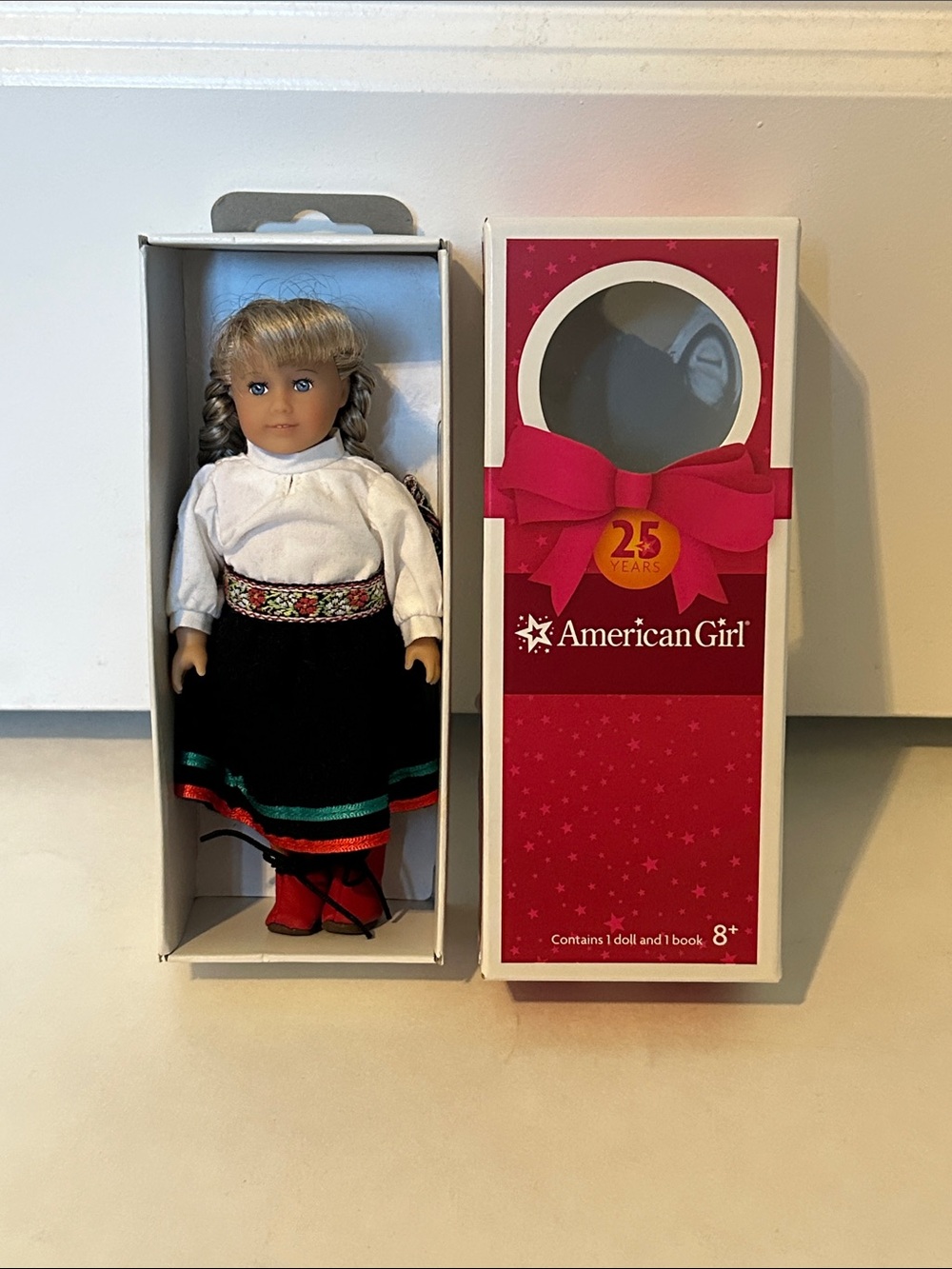American Girl Kirsten Winter Clothes 25th Anniversary 6 inch Doll